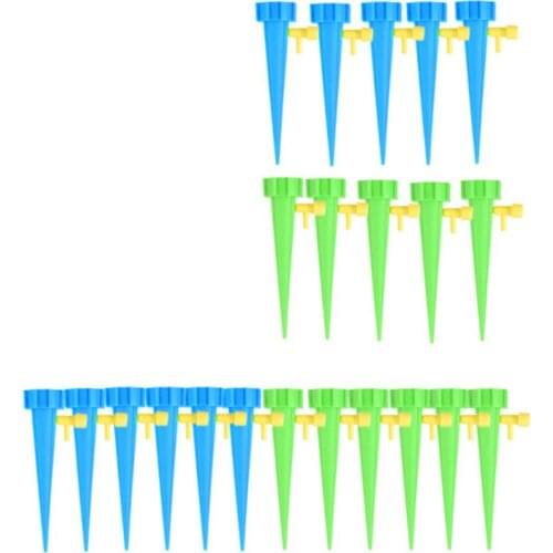 Automatic Drip Irrigation Tool Spikes Automatic Flower Plant Garden Watering Kit Adjustable Water Self-Watering Device