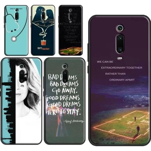 Greys Anatomy For POCO F3 F2 M3 X3 Pro Phone Case For Xiaomi Mi 11 Lite Note 10 Mi 9T 10T Pro 11 Ultra