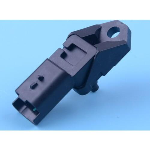 CITALL 3 Pins Black Plastic Turbo Boost Pressure MAP Sensor Fit for Peugeot 1007 206 307 407 1.6 2.0 HDI 9639469280 1231463
