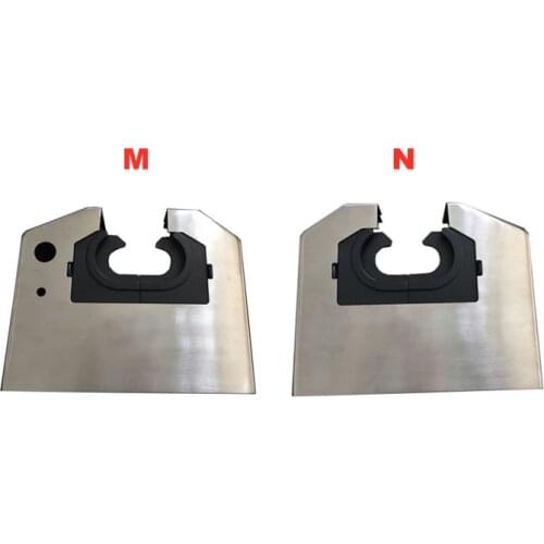 Escalator Stainless Steel Handrail Cover Plate Use for Thyssen FT842 FT845 FT732 1 Pack=2 pieces Left+2 Pieces Right