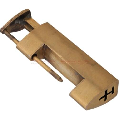 1pcs classic Retro lock Vintage Furniture Hardware Lock jewelry box lock Chinese Old Style Lock