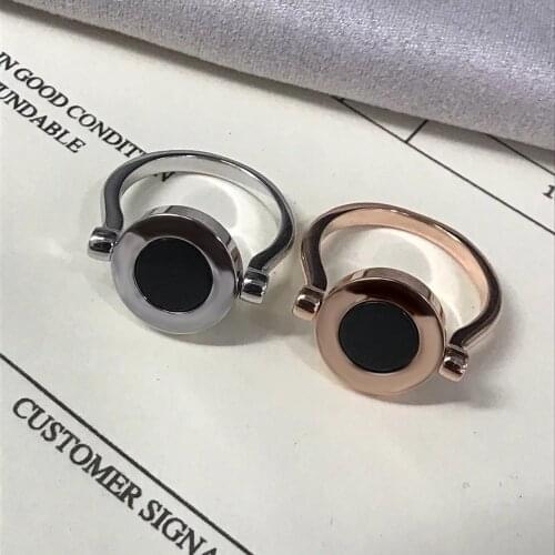 Hot Sale Fit Original 925 Sterling Silver Ring for women Rose Gold Couple Ring Classic High Quality Jewelry Wedding Gift