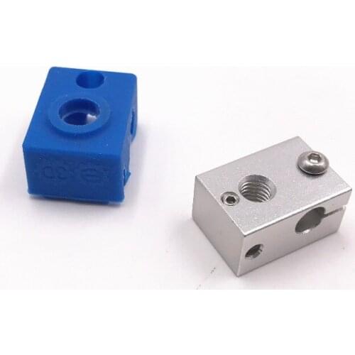 Updating PT100 Block Silicone Sock Kit for DIY E3d v6 hotend Prusa ,Ultimaker3D printer Fast Ship