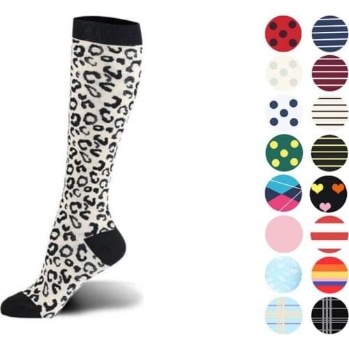 Compression socks good for pregnancy swollen gym worker pain Fit for Sport Golf Hiking Running Seating Standing long time