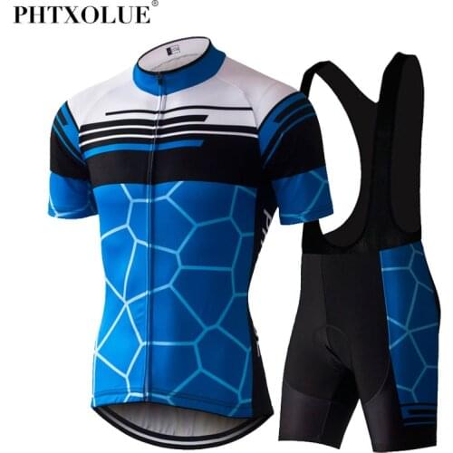 PHTXOLUE Cycling Clothing Summer Bicycle Ropa Ciclismo Hombre Mtb Bike Jerseys Maillot Ciclismo Cycling Jerseys Set