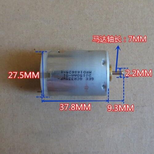 Mini 380 DC Motor 6V~12V 7800RPM Large Torque Motor DIY small engraving machine, small electric drill, electric tool