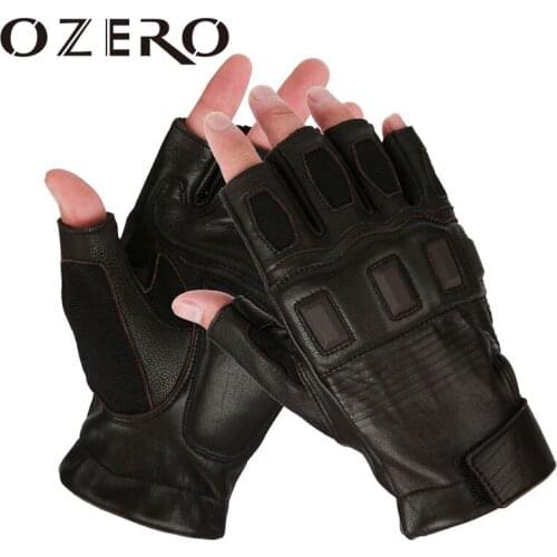 OZEROMotorcycle Gloves Super Fiber Reinforced Leather Motocross Motorbike Biker Racing Car Riding Mechanical Moto Gloves Men5019