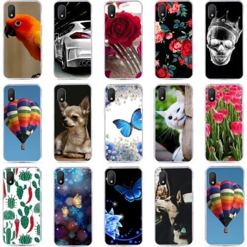 Soft Silicone For ZTE Blade L210 Cover Soft TPU Cartoon Pattern Phone Case For ZTE Blade L210 Cover Bumper Coque