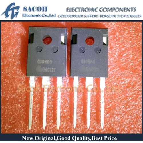 New original 10PCS/Lot SGW30N60 G30N60 or SGW30N60HS G30N60HS 30N60 TO-247 30A 600V Power IGBT transistor