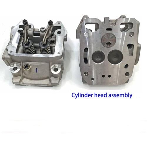 Original Generator Cylinder Head Assembly KM2V8002100T for kipor KDE12 Water Cooling Double Cylinder Diesel Generator Fittings