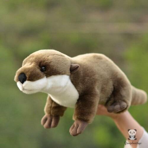 Plush Stuffed Animals Dolls Soft And Smooth Real Life Otter Model ChildrenS Toy Present Girlfriend