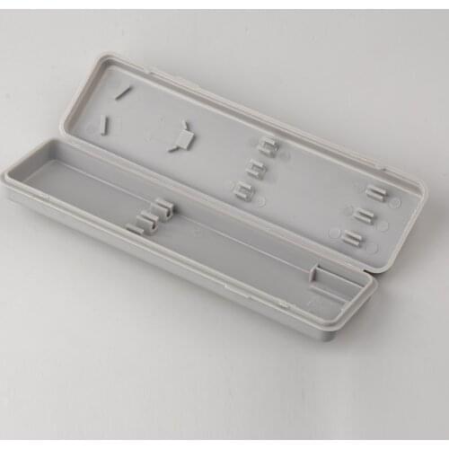 Grey Plastic Dart Box Portable Storage Box 16.5X4.5X2CM Dart Box Dart Accessories for Outer Funny Family Game