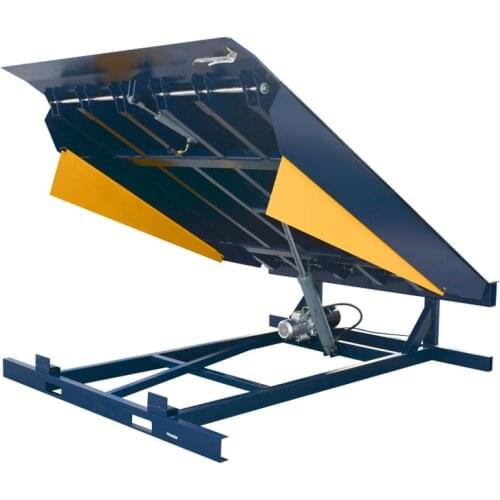 Qiyun Stationary Warehouse logistics hydraulic Electric Dock Leveler For Truck forklift loading OEM ODM