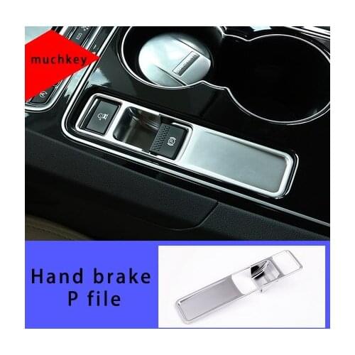 Hand Brake P File For Jaguar 1pc Trim Chrome Holding Of Xfl
