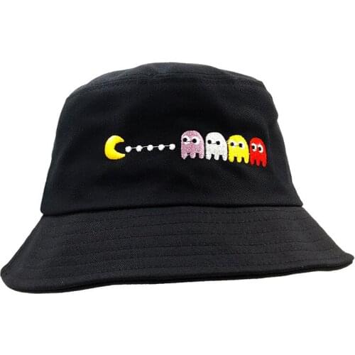 Summer letter embroidery pea fisherman hat unisex famous brand hat folding basin hat sun hat fisherman hat bucket hat