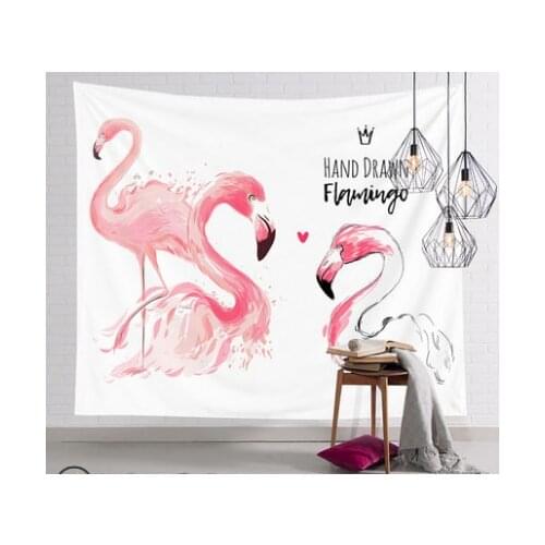 Modern Tapestry Tropical Plant Tapestry Wall Hanging Polyester Bohemia Cactus Banana Leaf Flower Print Tapestry Beach