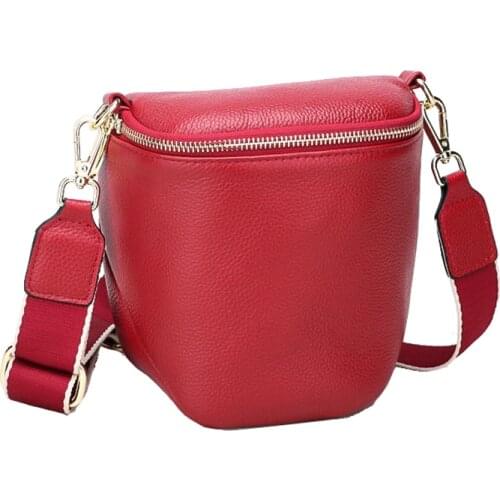 Genuine Leather Crossbody Bags for Women 2020 Luxury Handbag Fashion Saddle Bag Lady Shoulder Bag Shopping Party Purse Female