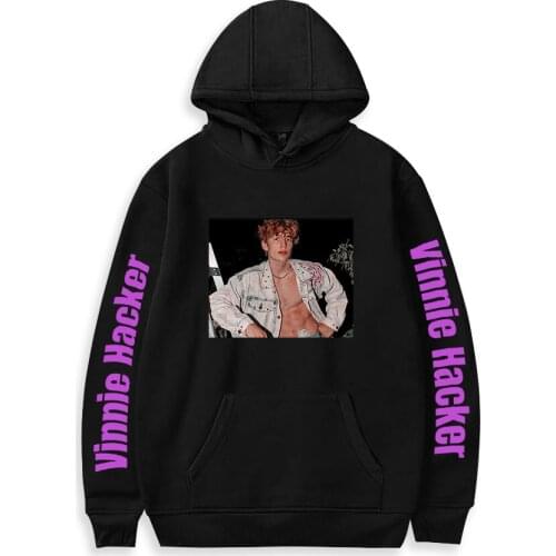 Vinnie Hacker Print Autumn Winter Holiday Men/Women Hooded Sweet Streetwear Casual style the hoodies