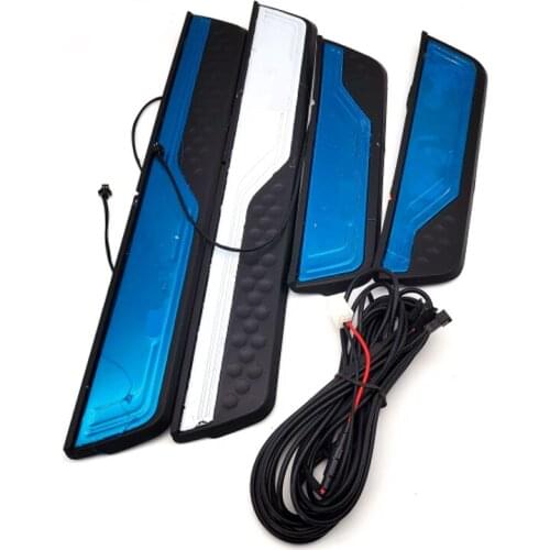 LED Light Door Sill Scuff Plate Guard Protector For Honda CRV CR-V 2017-2021