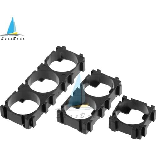 10pcs/lot 18650 Lithium Cell Cylindrical Battery Case Holder Batteries Pack Plastic Holder Bracket For Diy Battery Pack