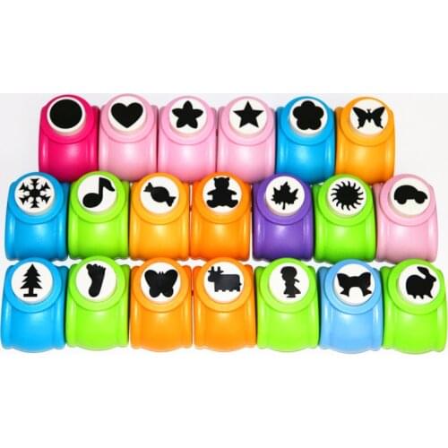 2.5cm DIY Paper Printing Card Cutter Scrapbook Shaper large Embossing device Hole Punch Handmade decoration Craft gift YH13