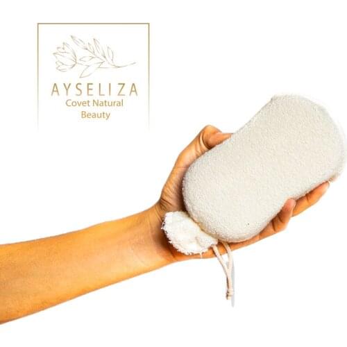 Ayseliza Bamboo Baby Bath Sponge Better Scrubbing Washing Soft Fluffy Rejuvenate Beautiful Skin Cleaning Foaming Purifying Body