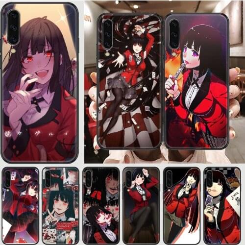 Anime Jabami Yumeko Phone case For Samsung Galaxy A 3 5 7 8 10 20 21 30 40 50 51 70 71 E S 2016 2018 4G black art back silicone