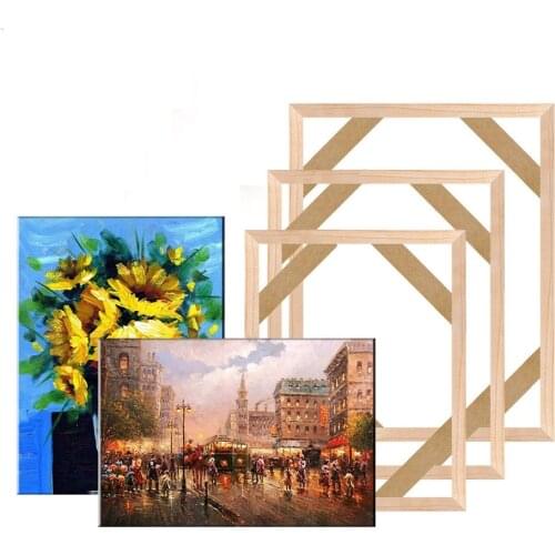 Natural Wood Decorative Frame For Wall Canvas Oil Painting Large DIY Picture Frame Poster Frame Photo Frame Photo Mural