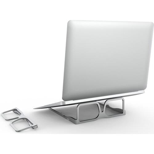 Laptop Holder for MacBook Notebook Foldable Aluminium Alloy Laptop Stand Bracket Laptop Holder for PC Notebook