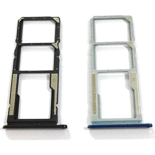 Sim Tray Holder For Xiaomi Redmi 7A Redmi7A SIM Card Tray Slot Holder Adapter Socket Repair Parts