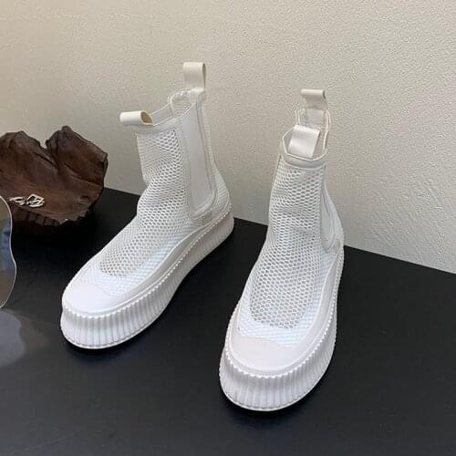 Personality Customization High Quality Non-slip Walking Casual Shoes Women Fashion High Top Sneaker White Shoes Zapatillas 2021