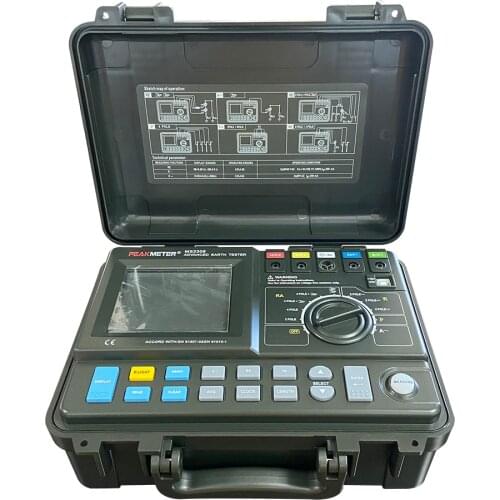 Soil resistivity testing companies socket earth tester with multimeter