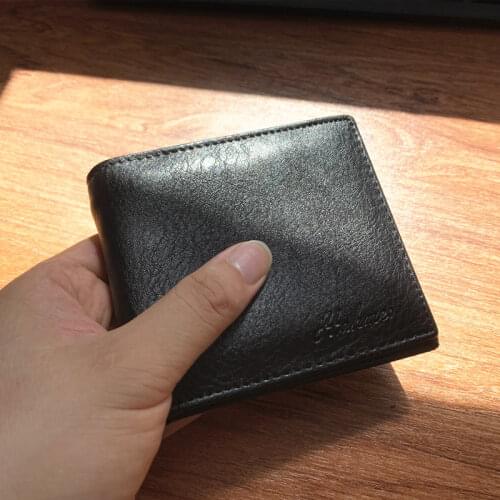 With coin bag mens PU leather Wallet male purse clutch card holder men short Wallets