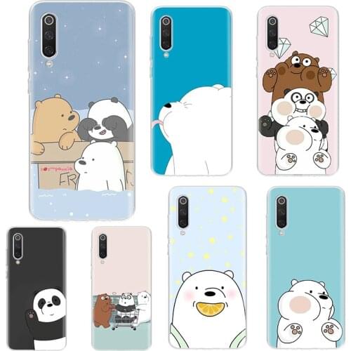 Cute Fat Bear For Redmi 5 6 7 8 9T 9A 9C Case For Redmi Note 5 7 8T 9S 9Pro Max Phone Cover Xiomi POCO X3 NFC M3 Trend Shell
