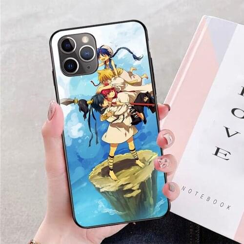 For iPhone Magi - Zagan Group Soft TPU Border Apple iPhone Case