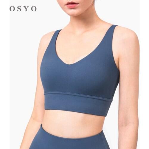 New Women Solid Cross-back Yoga Sports Bras Running Shock-proof Quick-drying Fitness Vest Female Workout Bra Anti-sweat