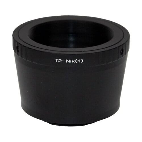 Mount Adapter Ring Suit For T/T2 Screw Lens to Nikon 1 J5 J4 S2 V3 AW1 J3 J2 J1 V2 S1 V1 Camera (Without Tripod)