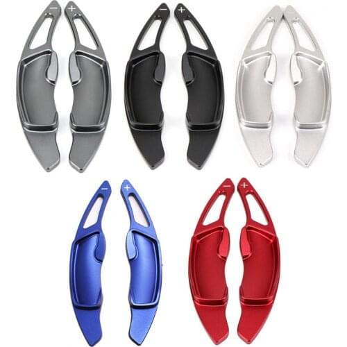 Pair Car Steering Wheel Shift Paddle Shifter Gear Extension Aluminum For Subaru XV BRZ Forester Outback Legacy For Toyota GT86