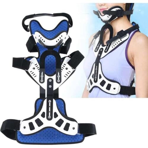 Cervical Neck Brace Collar Chin Support for Stiff Relief Cervical Corrector Neck Support Neck Spine Stretch Pain Relief