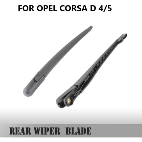 WINDOW CAR BACK REAR WIPER BLADE for VAUXHALL FOR OPEL CORSA D MK4 REAR WINDOW WIPER ARM AND BLADE SET PARTS 2006-2013