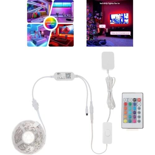LED Strip Lights Color Changing Light Strip with Remote for Bedroom