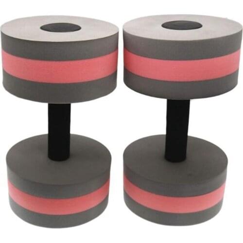 2 Pcs Aerobic Exercise Foam Dumbbell Pool Resistance, Water Fitness Barbell Handlebar Exercise Equipment to Lose Weight