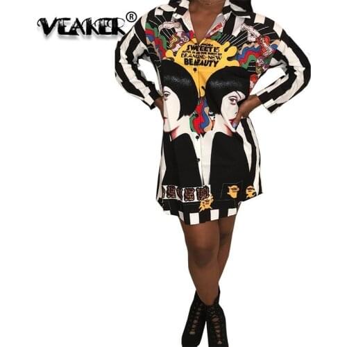 VEAKER Long Blouses