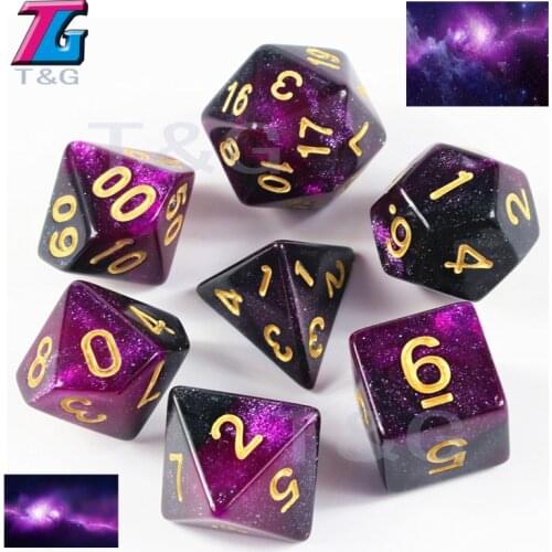 Universe Galaxy Fun Multi-Sided Dice Kids Brain Game Learning Educational Toys For Children Toy Pieces