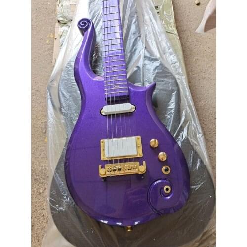 High quality 6 chord prince cloud electric guitar Support for custom free shipping