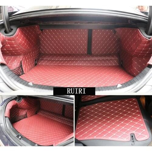 High quality! Special car trunk mats for Mercedes Benz CLA Coupe C117 2019-2013 durable boot carpets cargo liner for CLA 2017