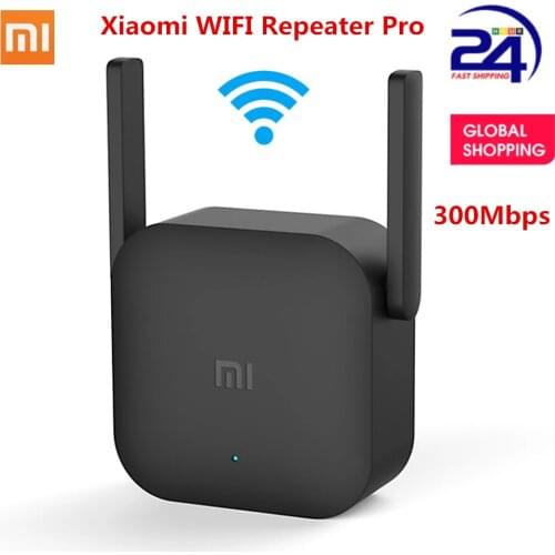 Xiaomi WiFi Repeater Pro Router 300Mbps Mi Amplifier 2.4G Network Expander Repeater Power Extender Roteador 2Antenna Home Office
