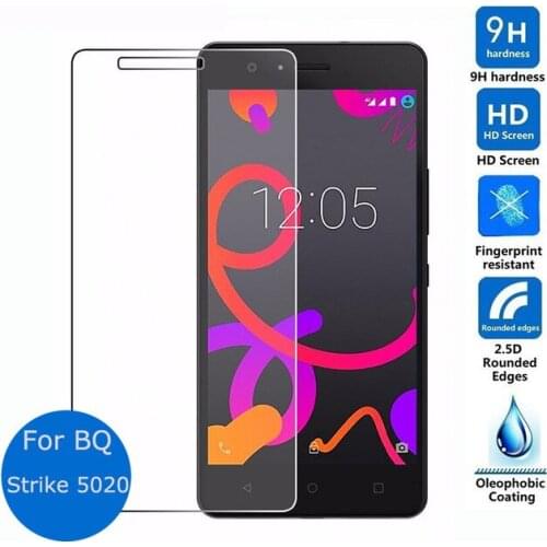 Tempered Glass 9H High Quality Protective Film Explosion-proof Screen Protector For BQ Strike 5020 BQS 5020 BQS-5020