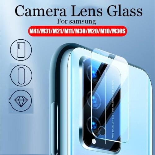 Protective Glass for Samsung Galaxy M21 M31 M11 M30S M30 M20 M10 M01 Camera Lens Tempered Protector Screen M 31 21 11 Film