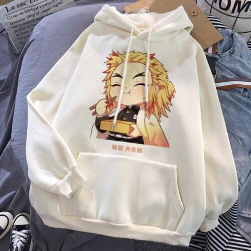 Kawaii Stitch Ohana Hoodies Women Demon Slayer Cartoon Lilo Stitch Graphic Streetwear Anime Korean Style Sweatshirts Female